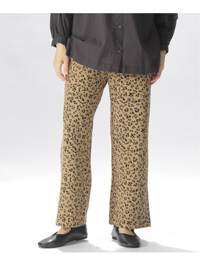 W カットジャガードpt ジーンズ フルレングス Niko And ニコアンド パンツ