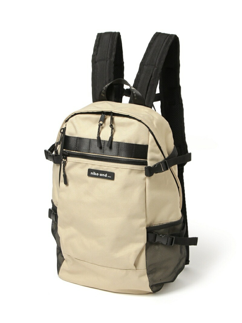 W Orベルトdpack Niko And ニコアンド バッグ リュック バックパック ブラック グレー ベージュ 送料無料 Rakuten Fashion Napierprison Com