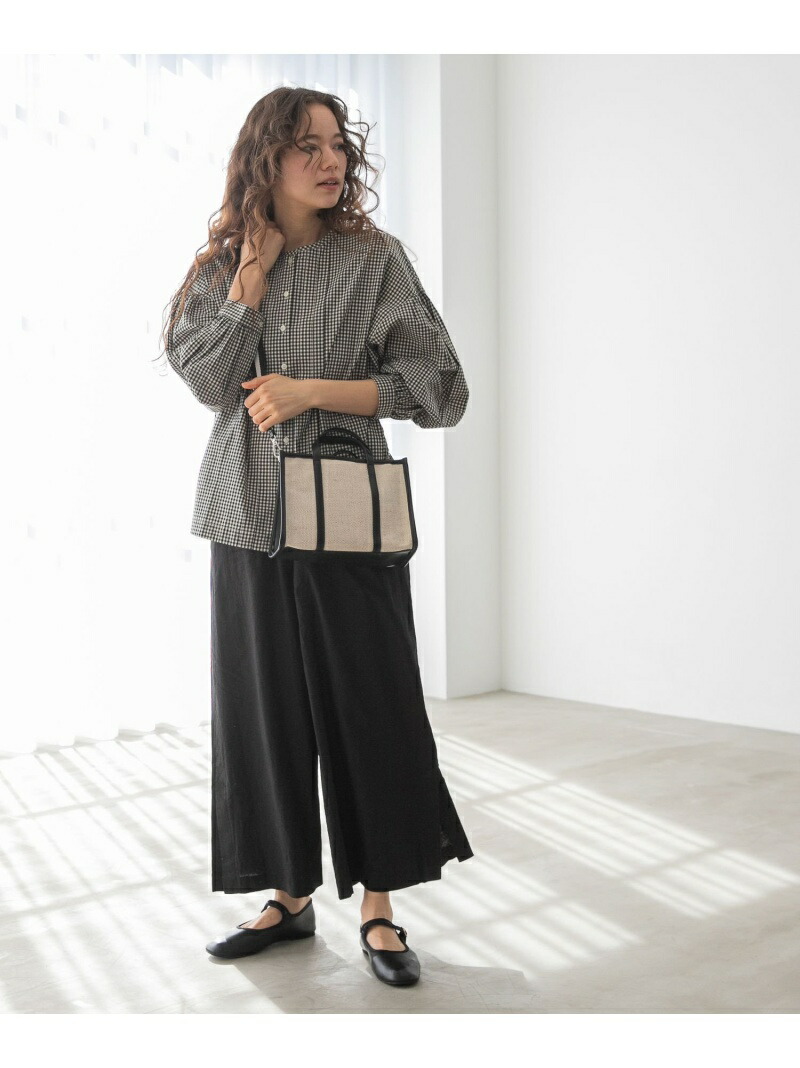 W リネンrタックスカーチョpt パンツ ニコアンド And ジーンズ パンツその他 Niko