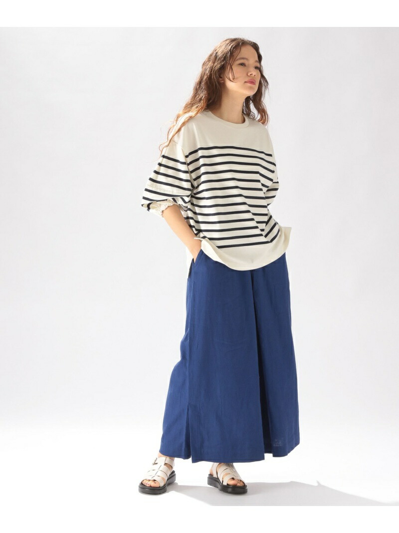 W リネンrタックスカーチョpt パンツ ニコアンド And ジーンズ パンツその他 Niko