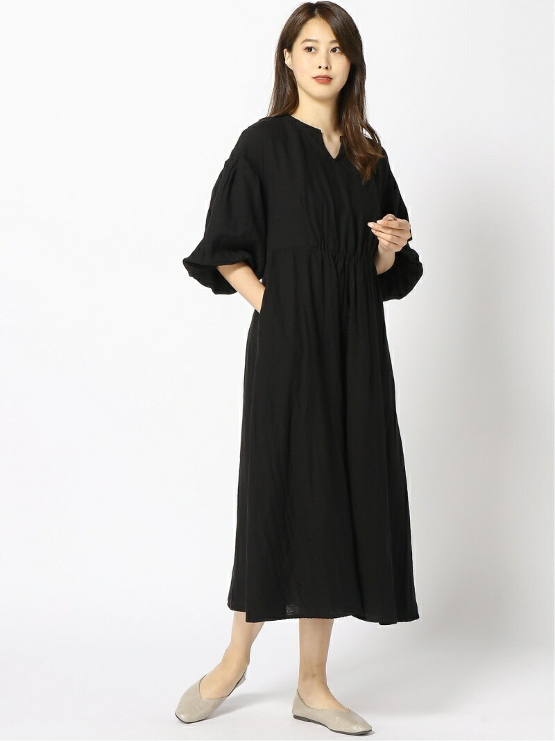 楽天市場 Sale 33 Off W ガーゼキリカエマキシop Niko And ニコアンド ワンピース 長袖ワンピース ブラック ブルー ベージュ Rba E 送料無料 Rakuten Fashion Niko And ニコアンド