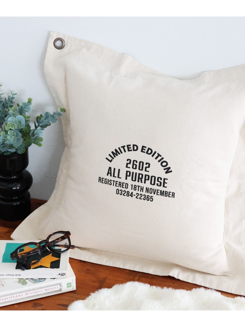 クッションカバー デニム&ダンガリー go to ブルックリン ニコアンド 男前 デニムクッション（カバー＋中綿） | SQL.