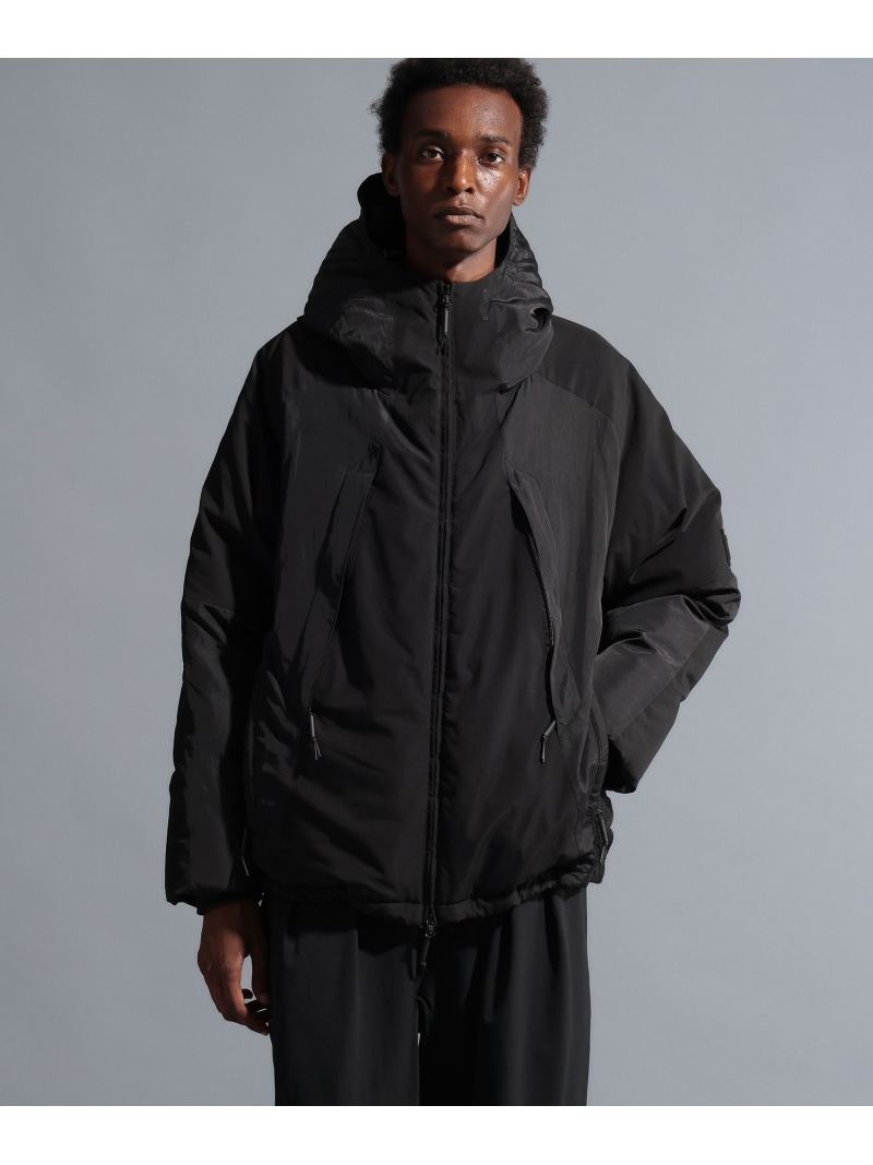 【SALE／20%OFF】[NUMERALS]ダウンジャケット NUMERALS ニコアンド ジャケット・アウター ダウンジャケット・ダウンベスト ブラック ホワイト【RBA_E】【送料無料】[ Fashion]