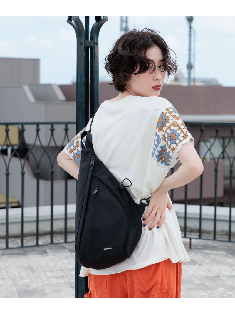 ニコアンドMake stuff '25ていらバック切り替えシ ヤツチャコール新品