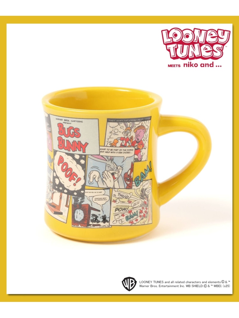 【楽天市場】【LOONEY TUNES】コラボ マグカップ/容量270ml niko and ニコアンド 食器・調理器具・キッチン用品