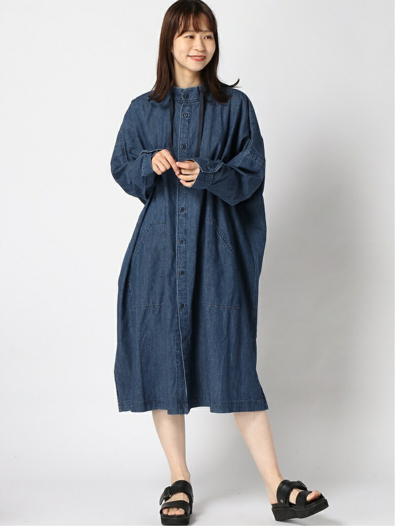 最高級のスーパー 年秋冬 完売品 ニコアンド ハイネックワークワンピース ワンピース Servo Ng