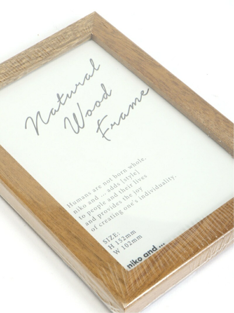 Or ウッド フォトフレームl 生活雑貨 ニコアンド Niko And