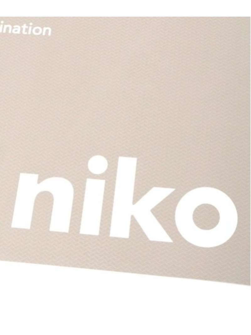 楽天市場 Rakuten Fashion オリジナルニコロゴヨガマット 61 1 Niko And ニコアンド スポーツ 水着 スポーツグッズ ベージュ 送料無料 Niko And ニコアンド