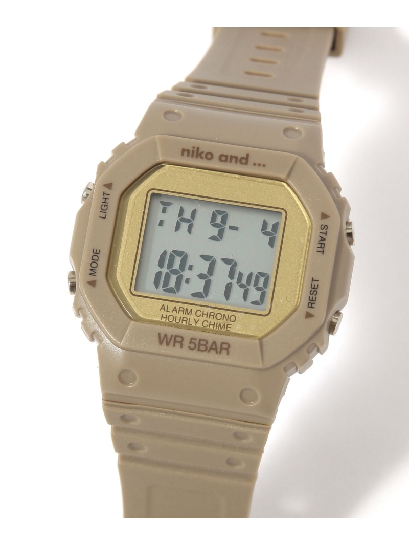 値下げ！新品 nikoand ニコアンド マムアンちゃん パタパタ時計 くるり niko and マムアン パタパタ時計 - メルカリ