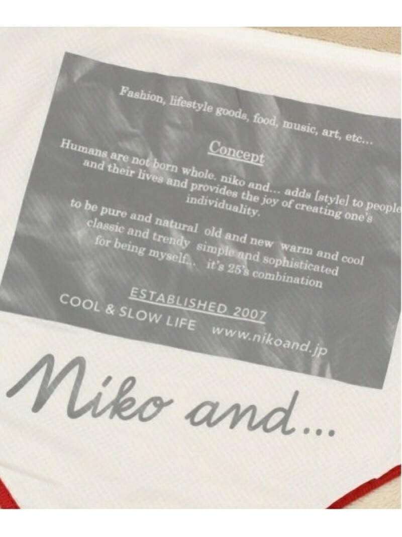 楽天市場 Sale 50 Off オリジナルニコロゴブランケット0 140 Niko And ニコアンド 生活雑貨 ブランケット ネイビー ホワイト Rba E Rakuten Fashion Niko And ニコアンド