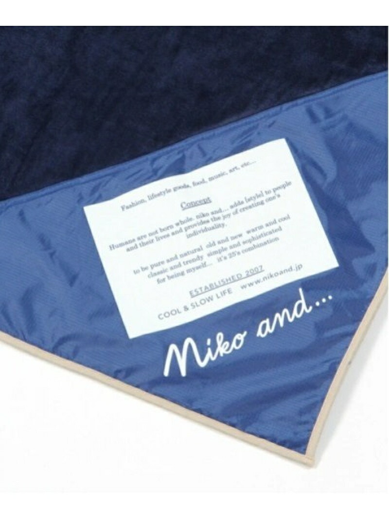 楽天市場 Sale 50 Off オリジナルニコロゴブランケット0 140 Niko And ニコアンド 生活雑貨 ブランケット ネイビー ホワイト Rba E Rakuten Fashion Niko And ニコアンド