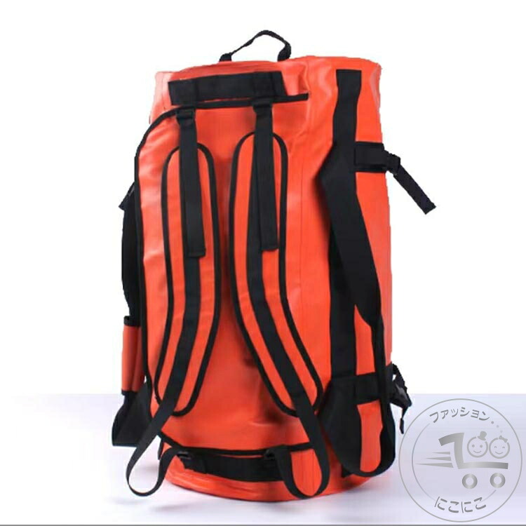 新生活 ボストンバッグ 防水 3way 修学旅行 60L PVC 大容量 ショルダーバッグ リュック 学生 旅行バッグ ダッフルバッグ 林間学校 自然学校 防災リュック 男女兼用 レディース メンズ リュックボストン 防災用具入れ アウトドア|にこにこファッション
