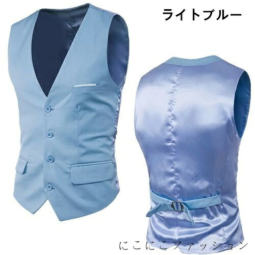 ベスト メンズ ジレー スーツベスト チョッキ フォーマル紳士服 ビジネス 結婚式 パーティー スリムフィット カジュアル