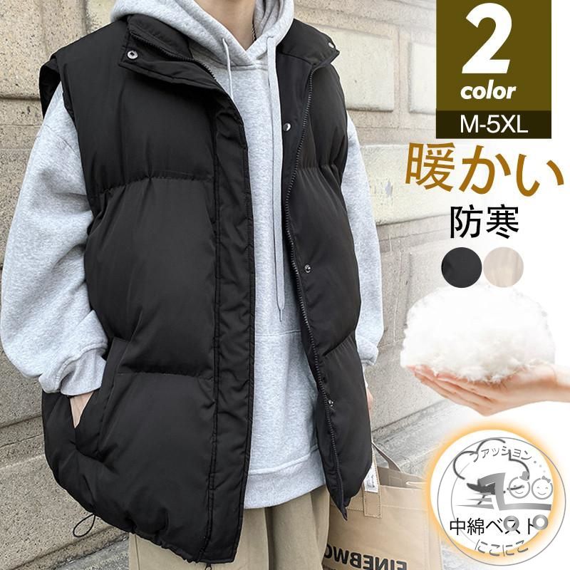 REVERSAL リバーサル 中綿 ダウンベスト 黒 軽量＆保温性 ジャケット REVERSAL リバーサル 中綿 ダウンベスト 黒 軽量＆保温性 ジャケット