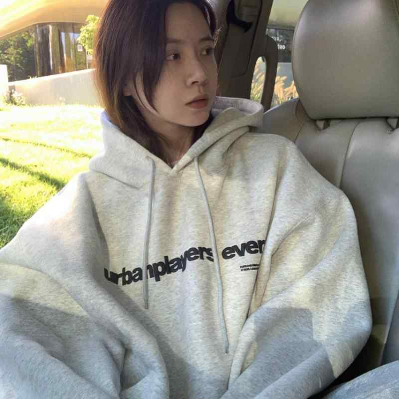 裏起毛 ゆったり リラックス 春秋冬 パーカー レディース 韓国風