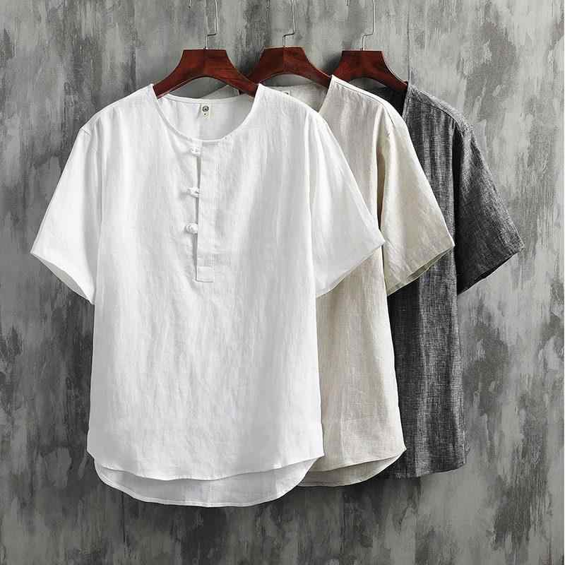 半袖 紳士服 バックル オシャレ レトロ スーツ シンプル 秋 シャツ ディスク 軽 リネン ストリート 冬 大きいサイズ ファッション 大人 唐 T 服 かっこいい 通気 コーデ メンズ