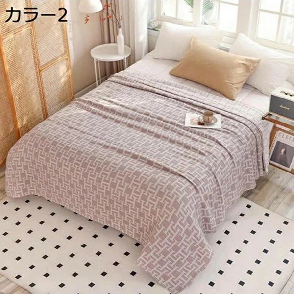 ふんわり サラサラ パステル色の 抗菌防臭 3重ガーゼ毛布 ガーゼ毛布 洗える 綿 掛け 速乾燥した ダブル 空調設備打つ手 毛布 吸湿通気 シングル 冷感毛布