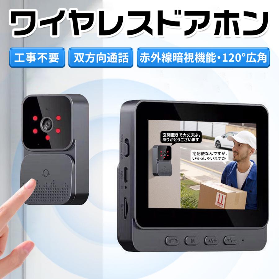 120°広角 老いらく者 赤ちゃん 自動小銃録画 家 暗視 省エネ 無線電話 インターコム 呼びりん USB申し受ける 部屋の入り口電話機 大画面 無線電話 写真機付き添い人 部屋の入り口防犯打つ手 工事不必要 双方向電話を掛ける