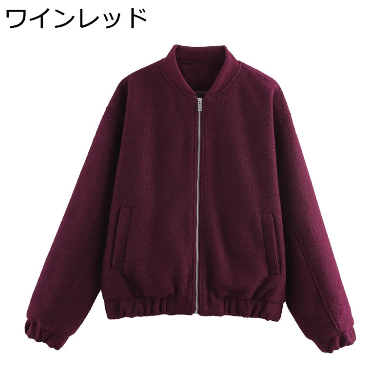ジャケット ショート丈 春秋 長袖 ファッション 個性 ストリート ジャンパー 立ち襟 防風 防寒 カジュアル アウター 革ブルゾン ポケット付き 柔らかい ジッパー 快適 日常 お出掛け トラベル