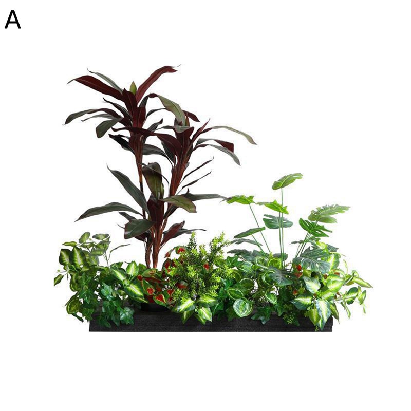 フェイクグリーン モンステラの葉 アレカヤシ ドラセナ 人工観葉植物 インテリアグリーン リアル 本物そっくり 緑葉 観葉樹 観葉植物 水やり不要 おしゃれ モダン 北欧 装飾 宴会 飾り用