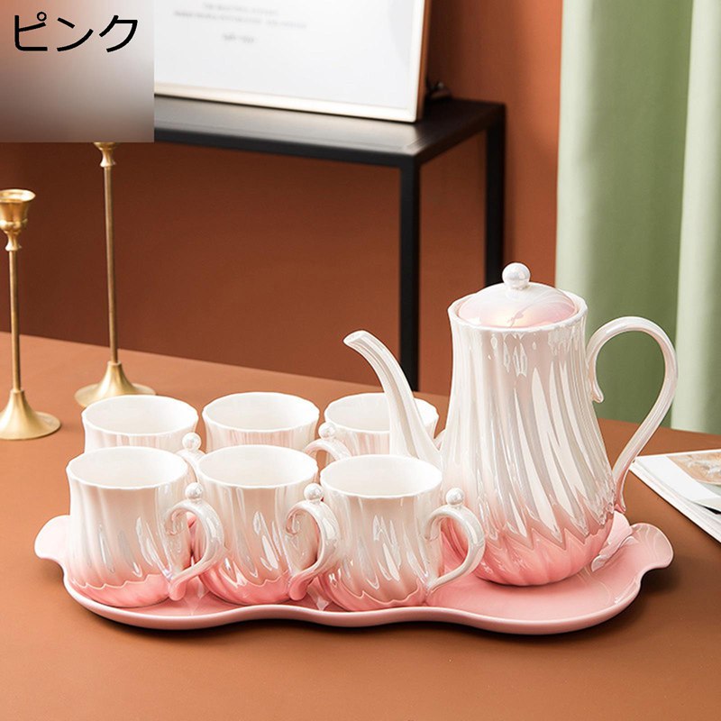 瀬戸ものティーセット 急須 湯呑み仕掛ける 茶器揃 瀬戸ものティーポット 瀬戸もの水飲み 耐熱 技術者手作 珈琲 紅茶の葉 花茶 珈琲 食器 食べ物屋 泊まり 喫茶店 食堂 飲食店 差し上げ物 生まれ落ちる日 御祭り
