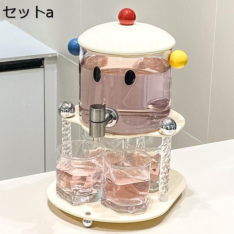 ジャグ 貯蔵タンク 瑠璃 ドリンクサーヴァー 照明ランプ付き添い人 梅酒 清涼飲料水 麦酒 保護すること入れもの 寄りあい 赤ちょうちん 勝手もと納める