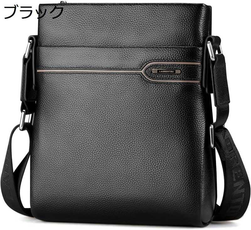 ショルダーバッグ メンズ 高級牛本革 ボディバッグ 斜めがけ レザー 大容量 軽量 肩掛け メッセンジャーバッグ 紳士用