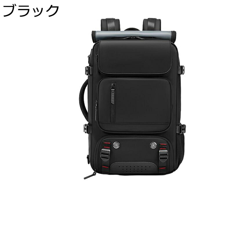 アウトドアリュック 防水 リュックサック バックパック 16インチPC対応 軽量 USBケーブル付き 4way スクエア型 シューズ収納 耐摩耗性 多機能 アウトドア 登山 通勤 防災 遠足 男女兼用|ニコニコ生活