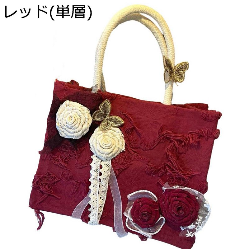 寄りあい御徒面子 レディース クラッチペダル御徒面子 御芽出度 赤サクラ色 白ローズ 大電気容量 トートバッグ スピード競技 好いたらしい オシャレ 晩さん会御徒面子 お上さん 普段使い走り フォーマル 卒式 告げ知らせる会 お呼ばれ 二次会 交歓会