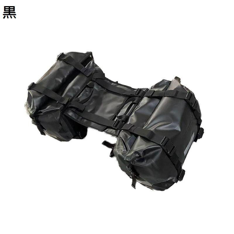 シートバッグ バイク用 サイドバッグ ツーリングバッグ キャンプツーリング ショルダーストラップ付き 大容量 防水 多機能 キャンピングシートバッグ バイク用品 汎用性