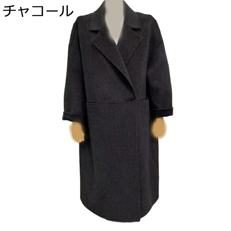 チェスターコート ロングコート レディース 牛角ボタン オーバーコート コート 春服 秋冬服 長袖 ウール ボタン留め 厚い 着心地良い ファッション 暖かい ビジネス 韓国風 カジュアル 普段用 日常着用 通勤