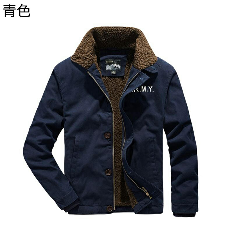 メンズ フリースボアジャケット 厚手 裏起毛 秋服 冬着 裏ボア 大きいサイズ 折り襟 ジップアップ 着痩せ 簡約 シンプル スタジャン ウインドブレーカー 中綿ジャケット アウター 防寒保温