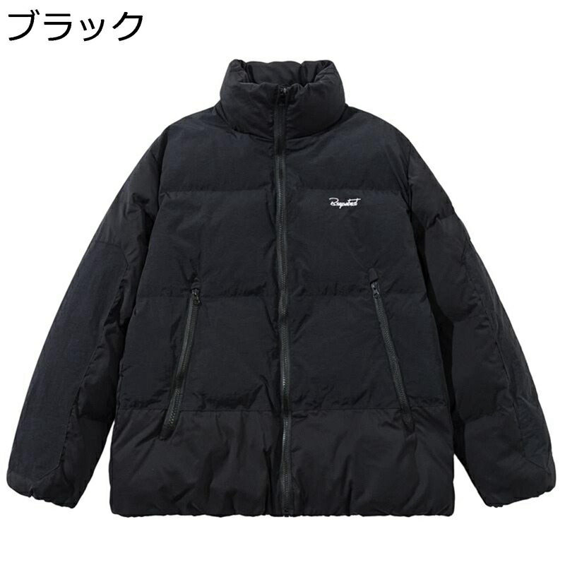 メンズ 中綿ジャケット パッチワーク ゆったり 保温性 防寒コート ショート丈 立ち襟 おしゃれ 冬服 アウター 男女兼用 綿入れブルゾン アウトドア 普段使い キャンプ カジュアル