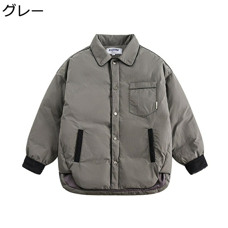 中綿ジャケット メンズ 綿入りジャケット 冬 アウター 厚手 ゆったり コーデュロイ パッチワーク 防寒着 防風 保温性 レトロ 折り襟 綿服 アウトドア 通勤 通学 ユニセックス|ニコニコ生活