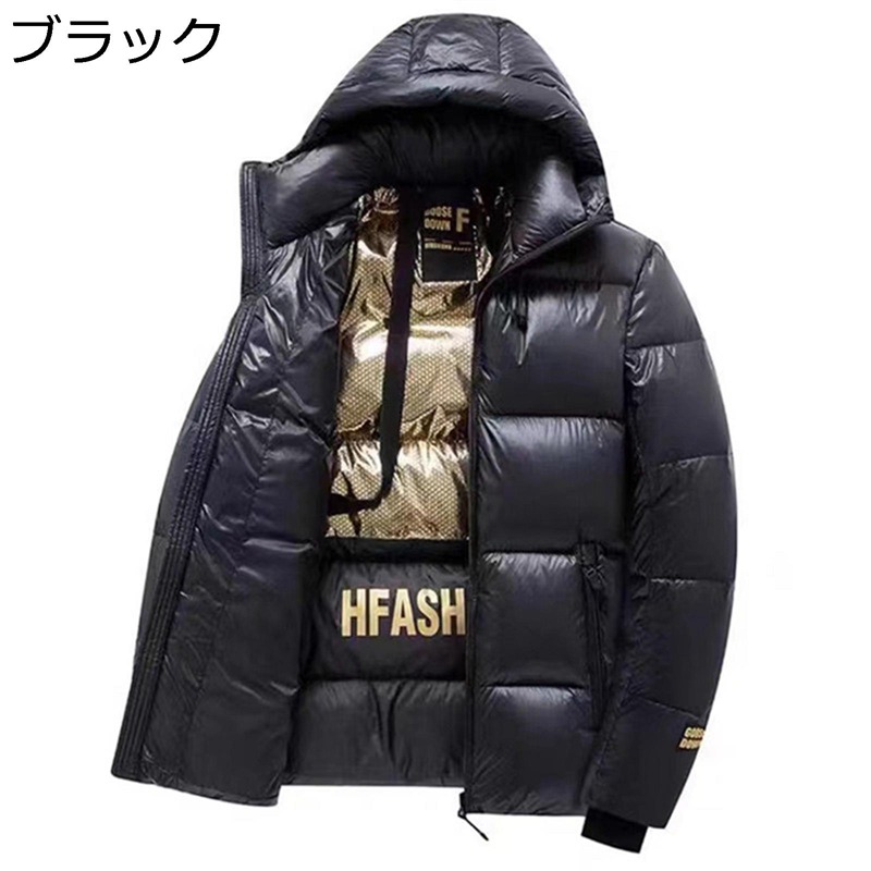 ダウンジャケット ダウンコート ショート丈 メンズ 冬 厚手 防水 男女兼用 フード付き 防寒 保温性 カジュアル 暖かい ゆったり ブルゾン 冬物 スポーツ アウトドア|ニコニコ生活