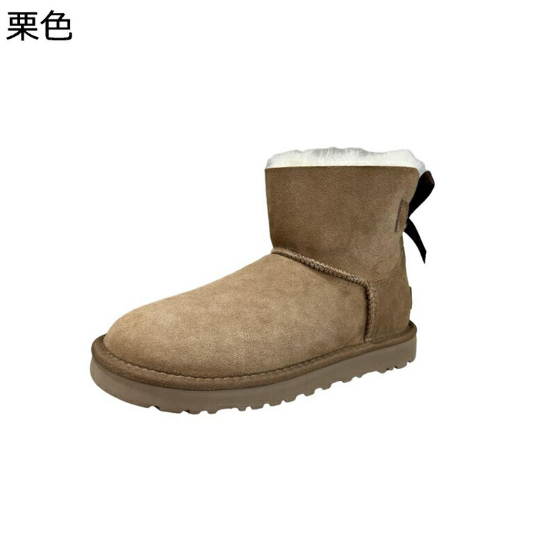 ムートンブーツ 裏ファー 蝶結び スノーブーツ 雪靴 冬用 レディース 短靴 雪対策 ミドルカット あったかい ウィンターブーツ 美脚 歩きやすい 耐久性 防水 滑りにくい ウォーキング 室外 通勤 普段|ニコニコ生活
