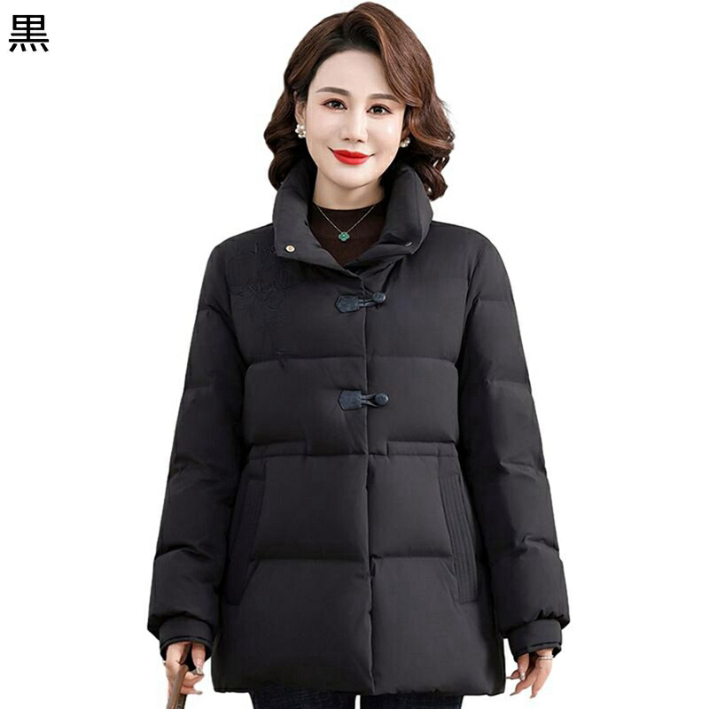 アウタージャケット レディース 中綿入り口・入口 中綿厚地の外套 綿服 長袖 成人女性服 シニアアウター お年より 中高年 母の日 差し上げ物 50-70代 冬 生あたたかい 厚地の外套 軽さ 延性のある 成人女性 ゆったり 着痩せ 日常