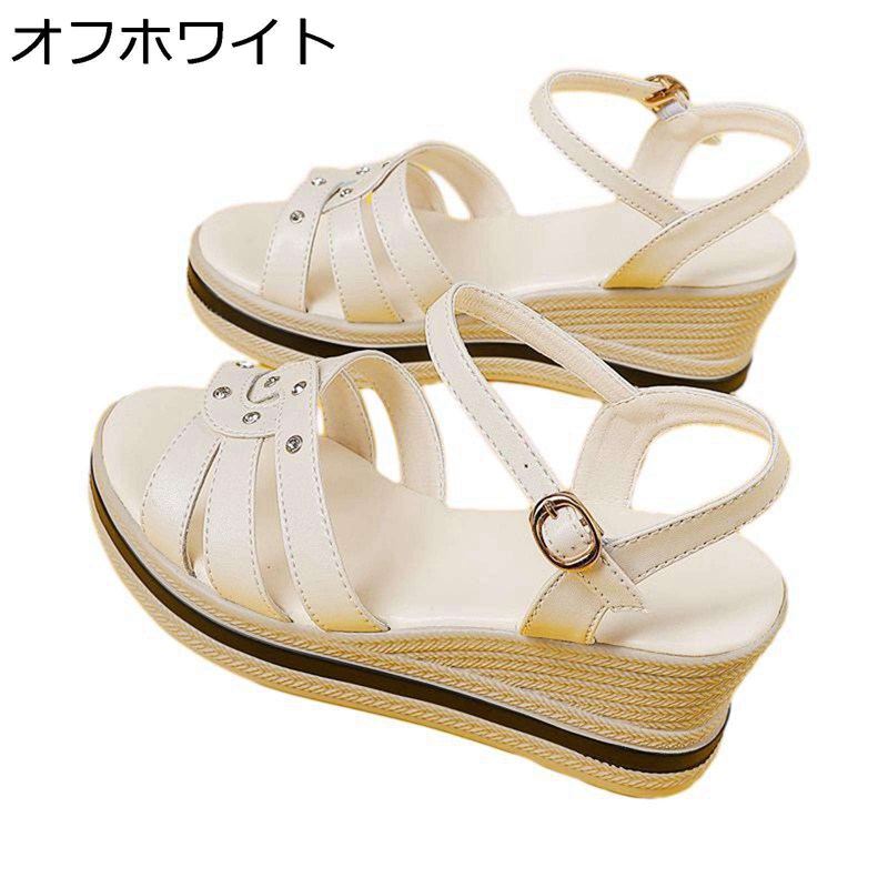厚底サンダル クロスストラップ 7cm シンプル ビーサン レディース ローマ ビーチサンダル ウェッジソール オープントゥ クッション性 防滑 柔らかい 軽量 ソフト 美脚 婦人靴 エレガント 二次会