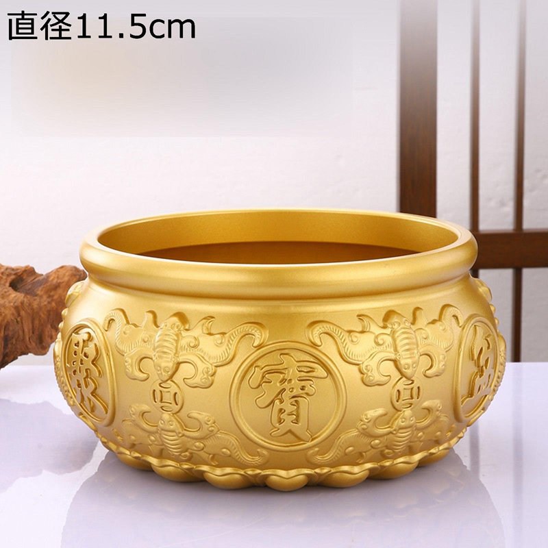 聚寶盆 元寶 飾りつけ 富と仕合わせ 銅製 金管楽器 風水個条 胆汁晶 シトリン 縁起物 室内装飾 金運祈とう 開運 力強さ石ころ 招福 財運 お引き立て華めく祈とう 風水 仕合わせ 手当て 畏まり 新年 差し上げ物 差し上げ物