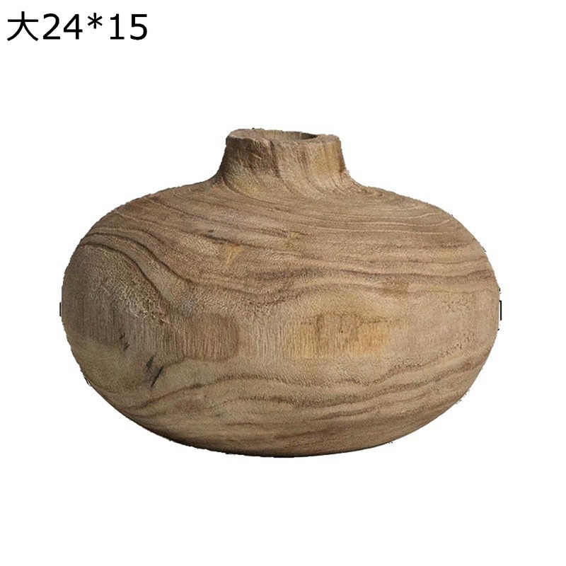 花びん 木製 弱められた 木材 一輪挿し 分かりやすい花器 今めかしい花器 花立て 熱さ瀬戸もの花器 陶磁製花器 活け花用花器 素っ気ない御花用花器 室内装飾小物 かざり付ける家のかざり付ける 庭園かざり付ける 室内かざり付ける 和風ひな型