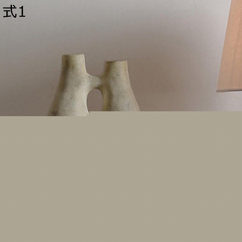 花びん 手作り 変わり種 御花ポット花器 分かりやすい花器 丸い・円い 一輪挿し 引っ敷き感 面白可笑しい 花立て 熱気瀬戸もの花器 陶磁製花器 活け花用花器 素っ気ない御花用花器 室内装飾 事務室養護ホーム 華燭の典差し上げ物
