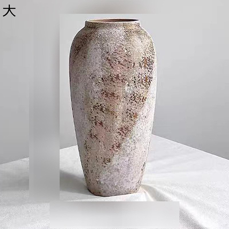 花立て 花びん 大型花立て 斑飾りつけ 第一義的 ベージュ 馬鹿でかい 広口 分かりやすい花器 花びん 陶磁製花器 瀬戸もの花器 ドライフラワ用花器 御花申し合わせ用花器 学習机とっ始めかざり付ける 家のかざり付ける 庭園かざり付ける 室内かざり付ける