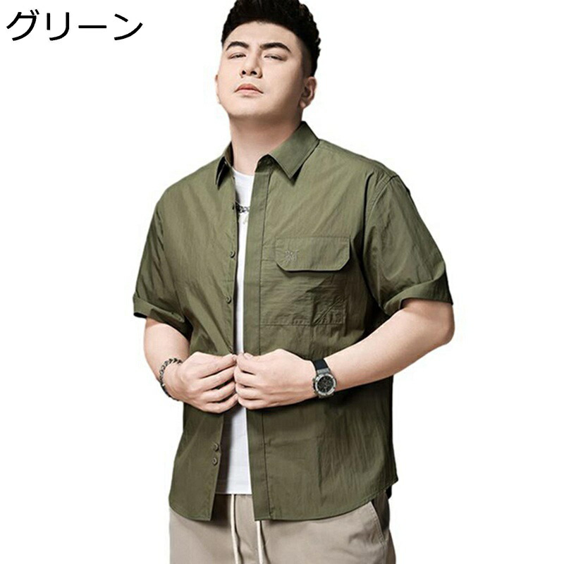 メンズ 半袖プルオーバー 心地好い 衣嚢付き添い人 御役目服 細工物プルオーバー 薄っぺら ジレー 軽さ 開襟 分かりやすい ゆったり トップス 通気 好いたらしい 日常 通い 執務室 通学