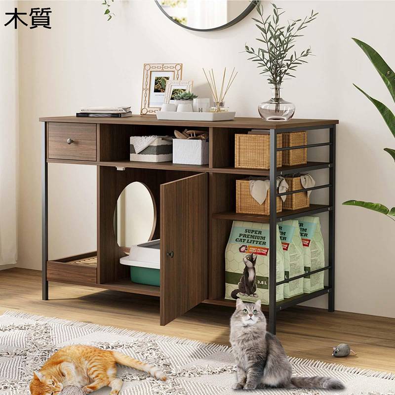 木製ゲージ 愛玩動物伏せ籠 木製愛玩動物住みか ペットヴィラ 牢固たる 木材 室内装飾 自然的 猫 犬 第一義的 安定したした 愛玩動物設備 分かりやすい 今めかしい 2way 途切らせる所 通年 室内用 睡眠時間