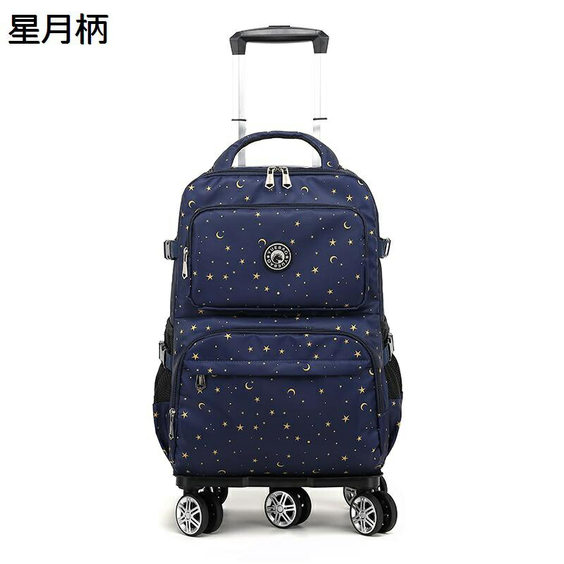 リュックキャリー 機内持ち込み可 横押し5輪 1泊2日 折りたたみ トロリーバッグ 着脱式デイパック 手提げ ポケットあり コンパクト収納 キャスター付き 静音 おしゃれ ショッピングカート 旅行カバン