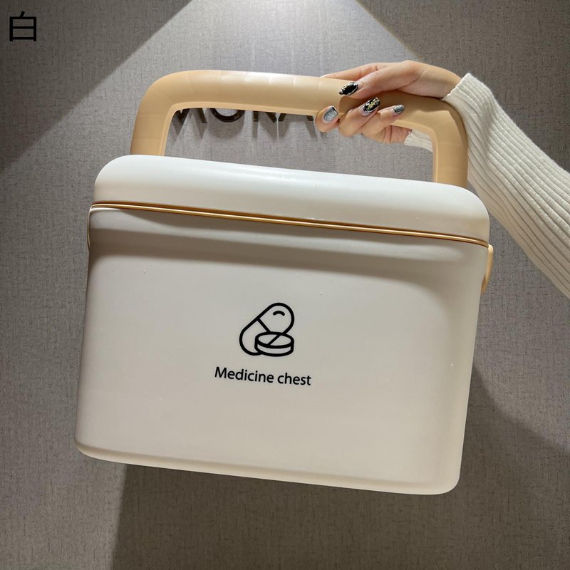 救急箱 蝶結び 取っ手付き リボン 大容量 応急ボックス 薬箱 医療箱 くすりいれケース ピル 薬ケース くすりボックス 収納用品 薬用 密閉 遮光 携?用 おしゃれ かわいい 患者 家庭用 学生