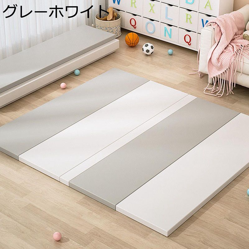 もの言う花引っ敷き 極 乳飲み子 ベビープレイマット キッズ用 プレイマット リヴァーシブル プレイマットリ 折り畳み式 安全性のある一本調子 両面当て嵌める可 上滑り打ち切り 雨合羽防寒 洗い濯ぎ飾り気の無い 座布団引っ敷き 防汚 防音