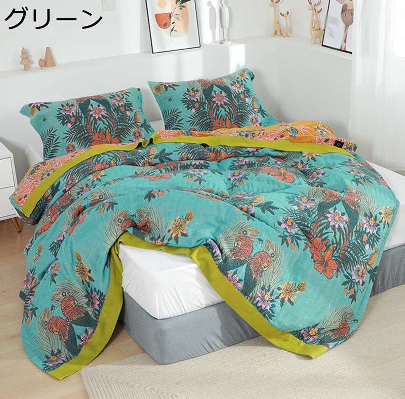 200x230cm 6重ガーゼ タオルケット 掛け布団 お昼寝 冷房対策 寝具 毛布 夏掛け オールシーズン多用 肌に優しい ふんわりボリューム さらさら 吸湿発散性 おしゃれ 大人 子供 プレゼント 洗濯可