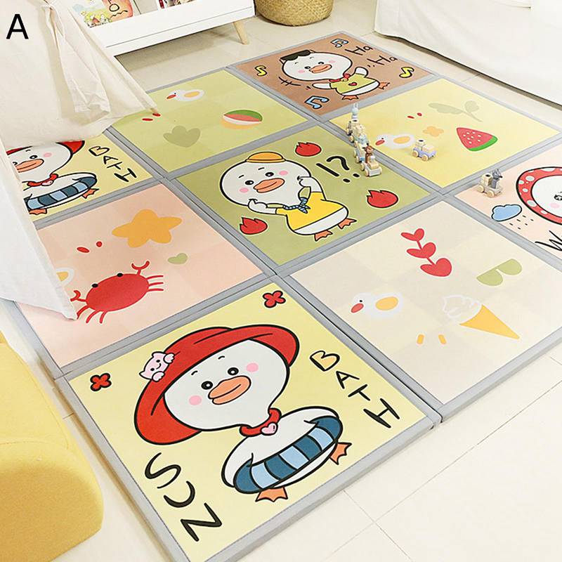 ジョイントマット パズルマット フロアマット ズレない かわいい 防音 防水 転倒防止 マイクロファイバー 幼稚園 キッズコーナー ケガ防止 クッションマット プレイマット 衝撃吸収 子供部屋