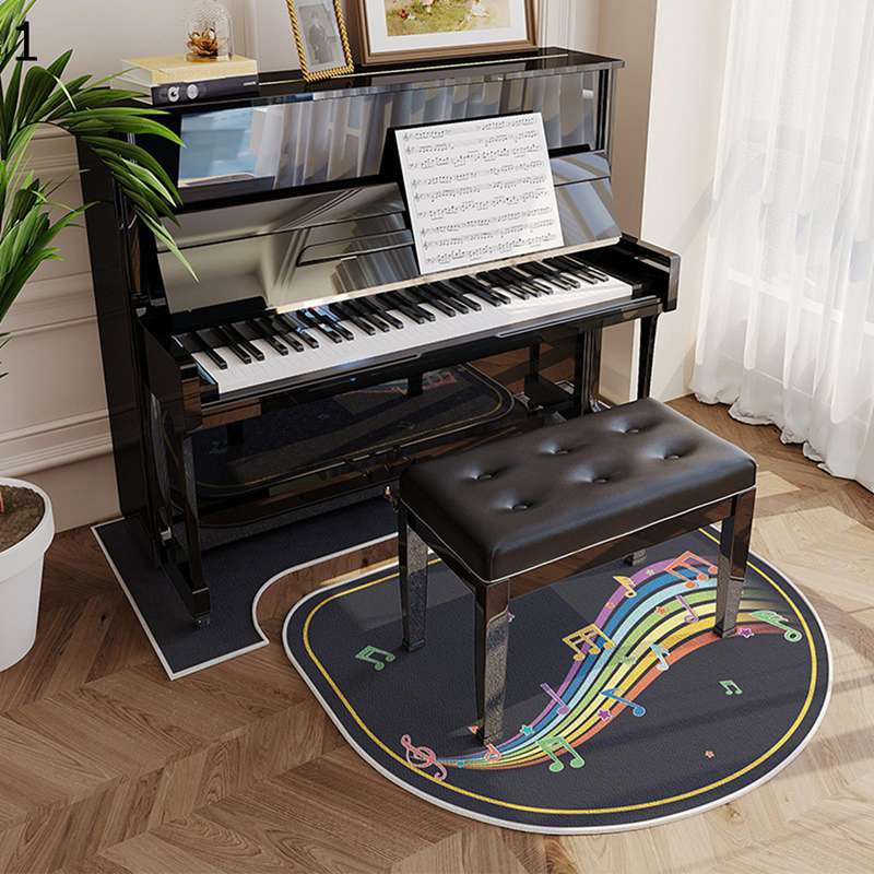 ピアノ用マット 防音ラグセット 遮音パッド デスクカーペット 異型 不規則 アップライトピアノ 電子ピアノ オールシーズン 椅子マット 滑り止め加工 吸音 洗濯簡単 衝撃吸収 シンプル 家庭